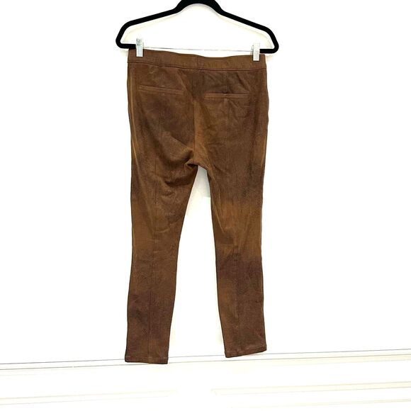 Free People Vegan Faux Suede Brown Pants/Leggings – Sz 29 – EUC - Picture 2 of 4